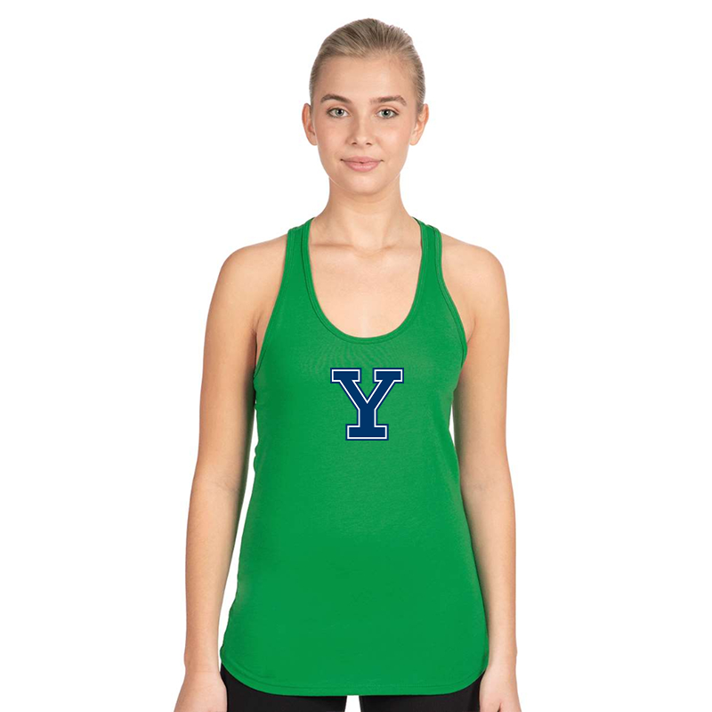 Women's Yale Bulldogs Next Level Ideal Racerback Tank